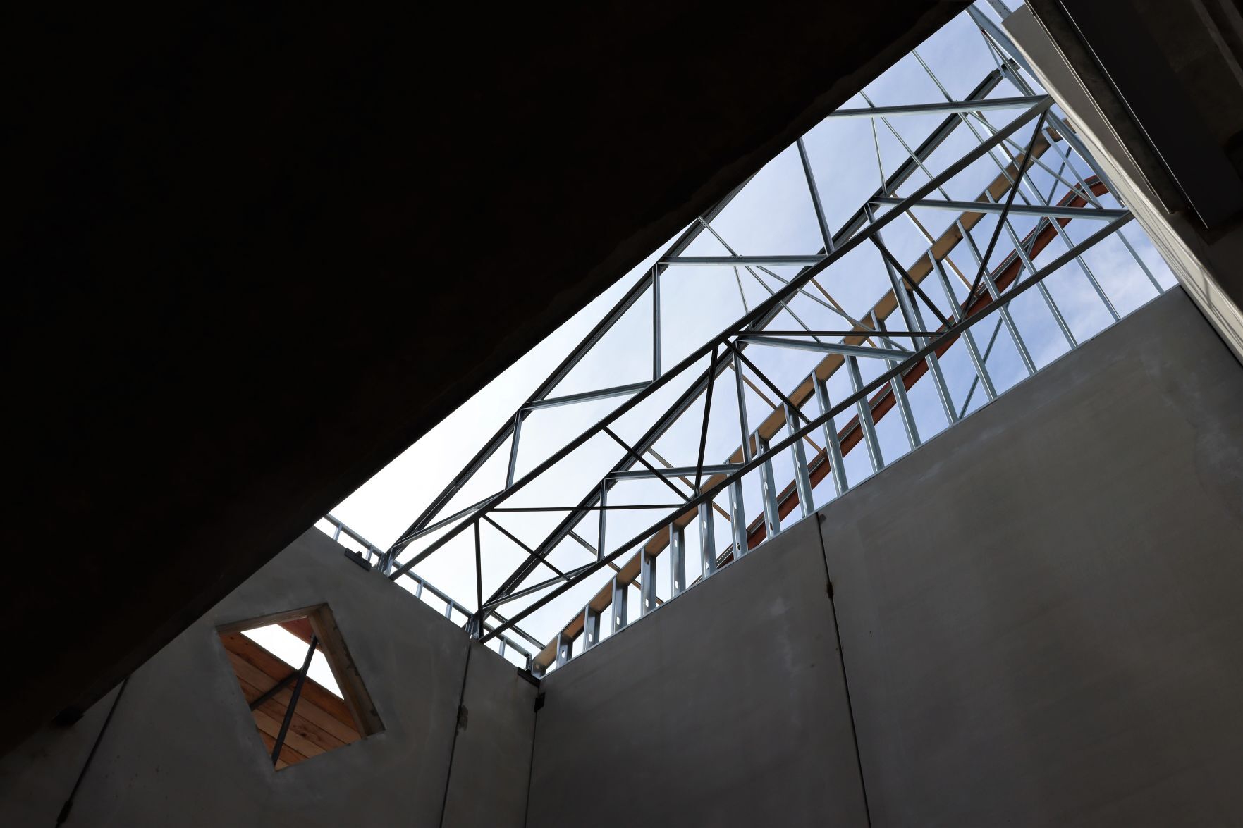 Chippewa Area History Center construction progress